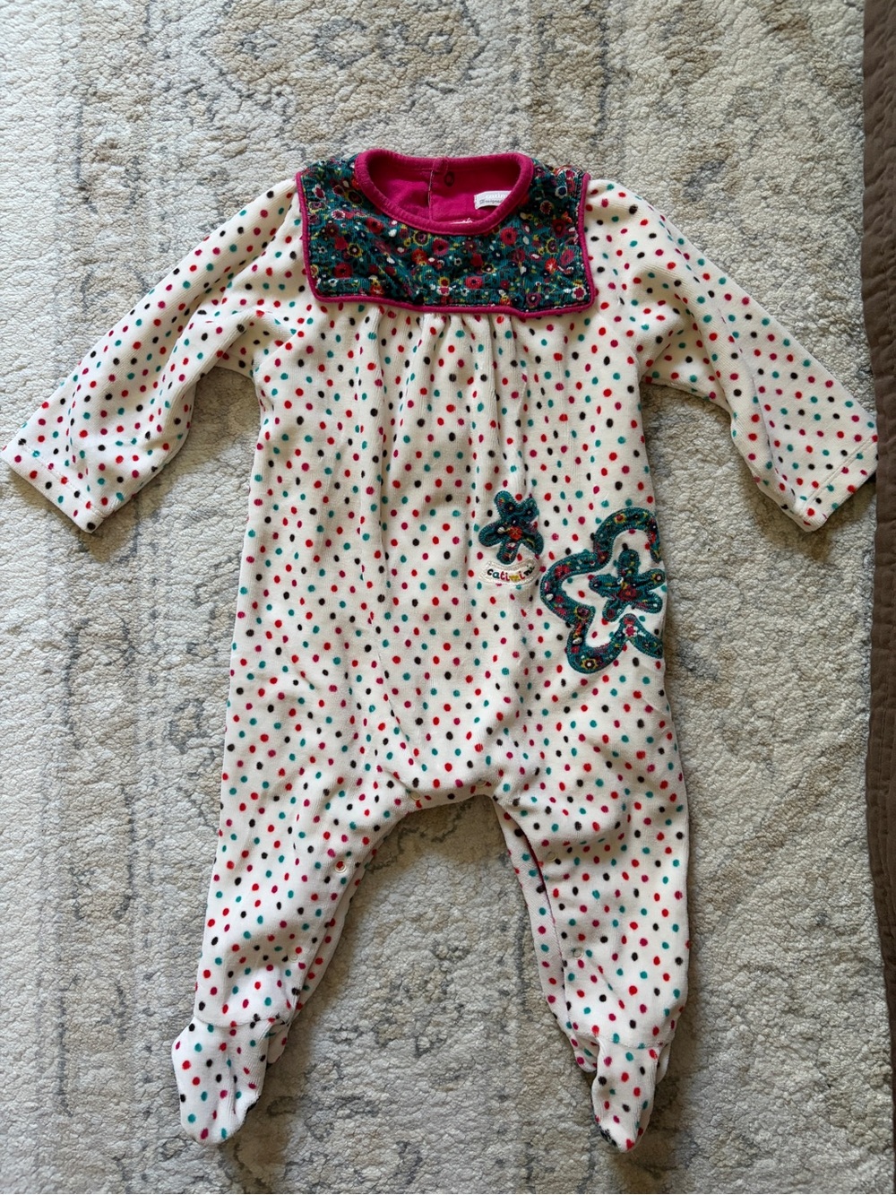 Catimini French Designer Baby Romper - 6M